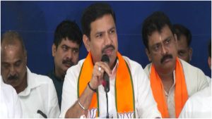 I have no business or intimacy with DK: Vijayendra in Dharmasthala